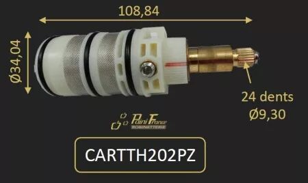 CARTOUCHE TH POUR 202PZ220TH OU 202CR220TH - PAINI R&eacute;f. CARTTH202PZ