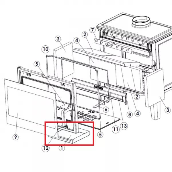 Cendrier  - LACUNZA r�f. 5020000916
