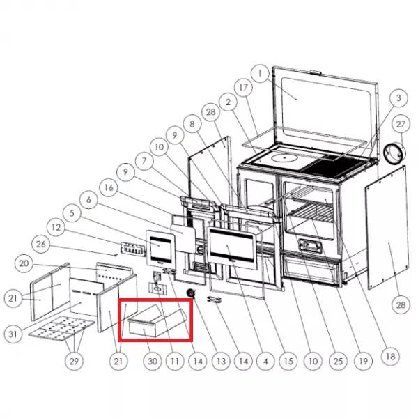 Cendrier - LACUNZA r�f. 501000000468
