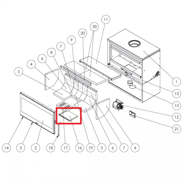 Cendrier - LACUNZA r�f. 5040000915