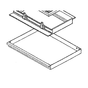 Cendrier 580x500mm - SUPRA R�f. 03197 (R�f�rence �puis�e)