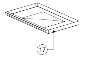 Cendrier E-S - SUPRA R�f. 38709 (SUIVI)