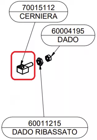 CERNIERA SALDATA - Thermorossi R&eacute;f. 70015112