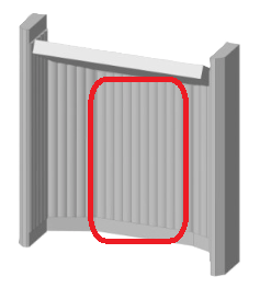 CHAMOTTE 500 X 150MM POUR LORFLAM / OFEN 7/9/17/A17 - LORFLAM / OFEN Réf. SAMZAD500150RMT