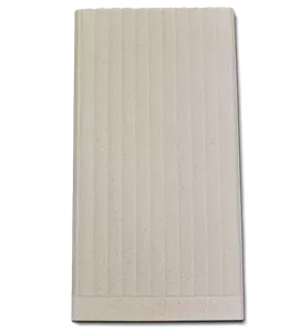 Chamotte arrière centrale (500x150mm) - LORFLAM / OFEN Réf. SAMZAD500150RMT