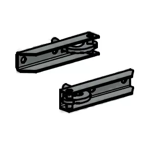 Charnière (2 pcs) - MCZ (Cadel-FreePoint-Red) Réf. 4D14013014