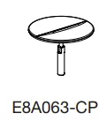 Clapet de vidage E70174 Chrome - Jacob Delafon R�f. E8A063-CP