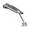 CLE DE TAMPON - DEVILLE R�f. P0T20450 (SUIVI)
