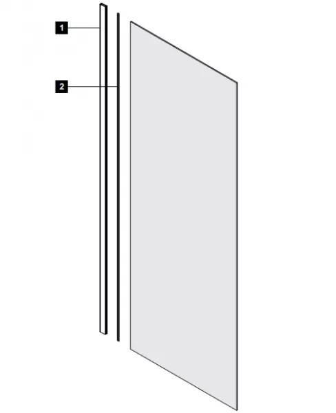 Contra, Joints PVC WI - Jacob Delafon R�f. R9A1288NF