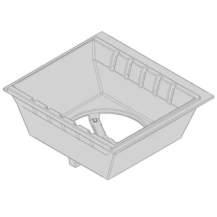 Corbeille fonte - HARK R&eacute;f. ETSTO0223055