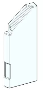 C&ocirc;t&eacute; droit en Alutec&reg; - MCZ (Cadel-FreePoint-Red) R&eacute;f.41151102801