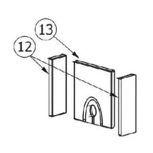 C�T� DROIT OU GAUCHE EN ALUTEC - SUPRA R�f. 31304 (STOCK)