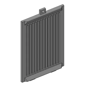 C&ocirc;t&eacute; en fonte - MCZ (Cadel-FreePoint-Red) R&eacute;f.41301400900V