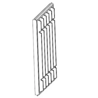 Côté foyer acier - INVICTA Réf.F670832B