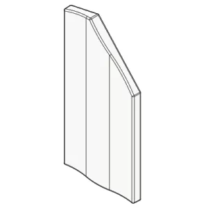C�t� gauche en Alutec� - MCZ (Cadel-FreePoint-Red) R�f.43650043