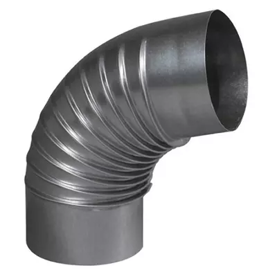 Coude pliss� 72� alumini� �111mm - TEN R�f. 373111