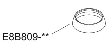 Coupelle - Jacob Delafon R�f. E8B809-CP