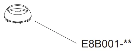 Coupelle chrom&eacute;e - Jacob Delafon R&eacute;f. E8B001-CP