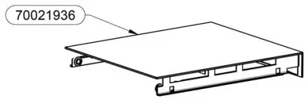 COUVERCLE RESERVOIR - Thermorossi Réf. 70021936