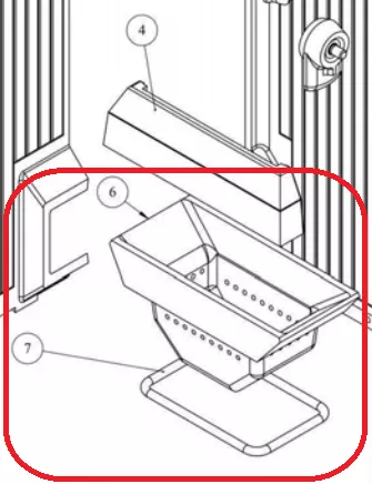CREUSET BRULEUR 491005 - GODIN Réf. 10833491005053 (SUIVI)