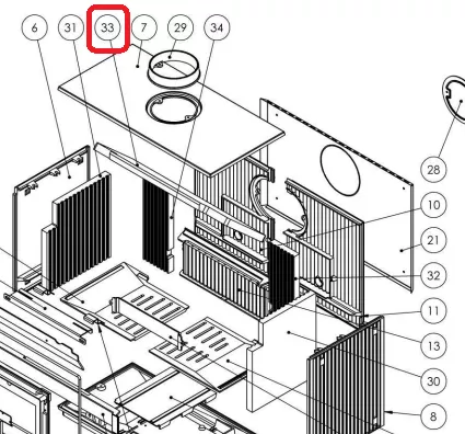 D&eacute;flecteur - GODIN R&eacute;f. 00001311250