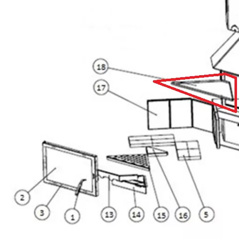 D�flecteur - LACUNZA r�f. 502400000800