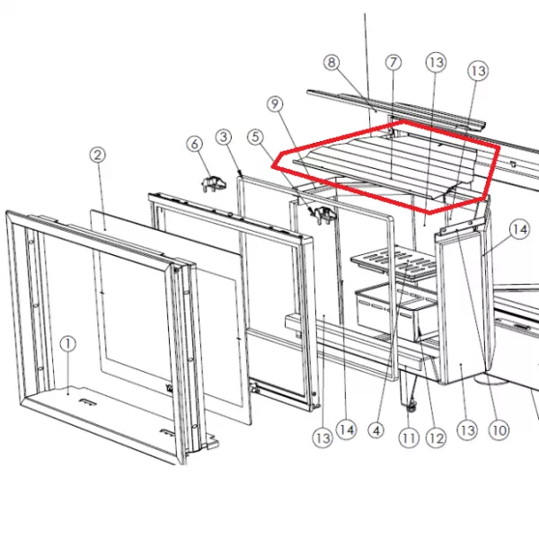 D�flecteur - LACUNZA r�f. 504330000001