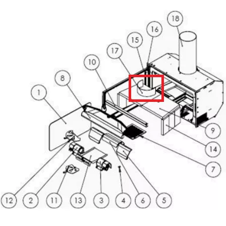 D�flecteur - LACUNZA r�f. 5044200020