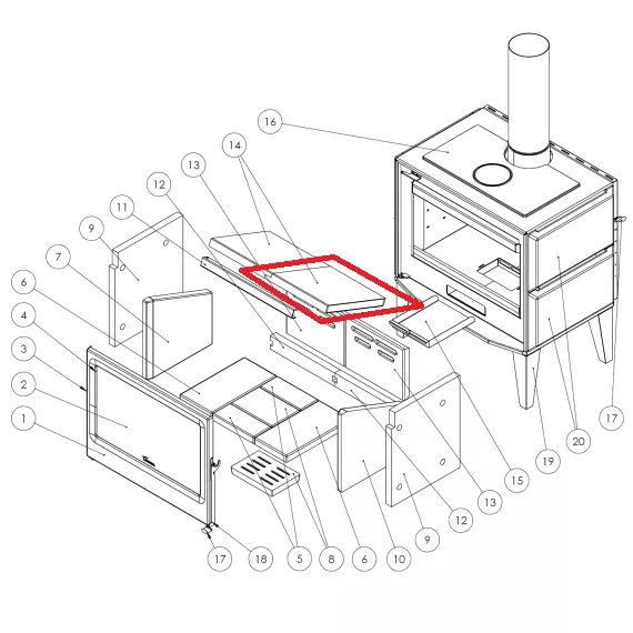 D�flecteur (� l\'unit�) - LACUNZA r�f. 5021200024