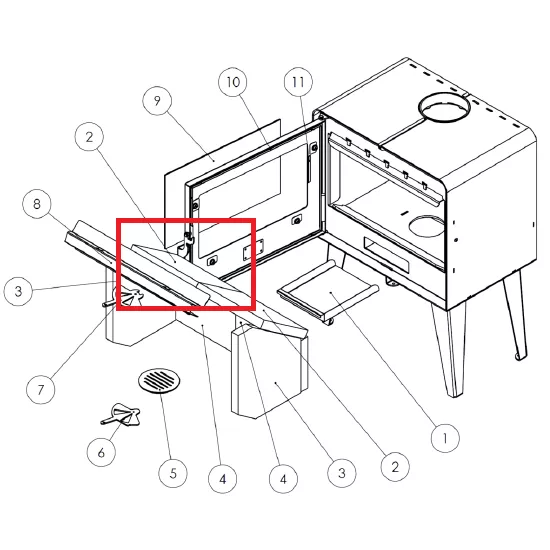 D�flecteur (� l\'unit�) - LACUNZA r�f. 502570000001