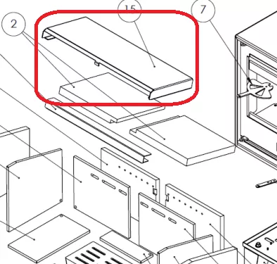 D&eacute;flecteur acier - INVICTA / DEVILLE R&eacute;f. 3000001338482