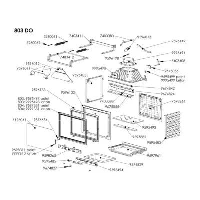 DEFLECTEUR ARRIERE - LORFLAM r�f. 9596012