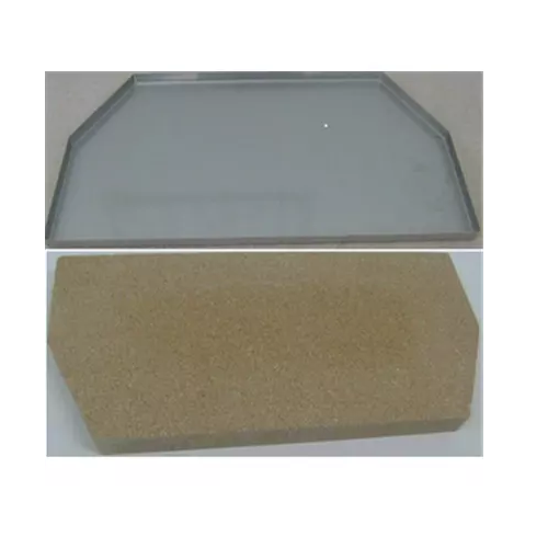 D�flecteur complet en 2 parties : vermiculite 30327 + doublage inox 30319 - SUPRA (STOCK) 
