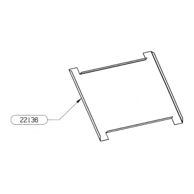 Deflecteur de fumee fp2 - SUPRA R�f. 22136