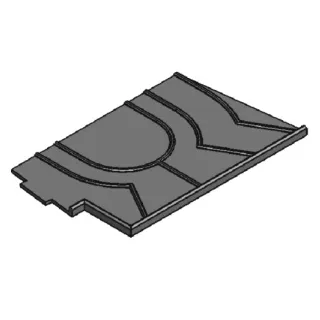 D&eacute;flecteur en fonte pour Climasystem 70 D - MCZ (Cadel-FreePoint-Red) R&eacute;f.4130608