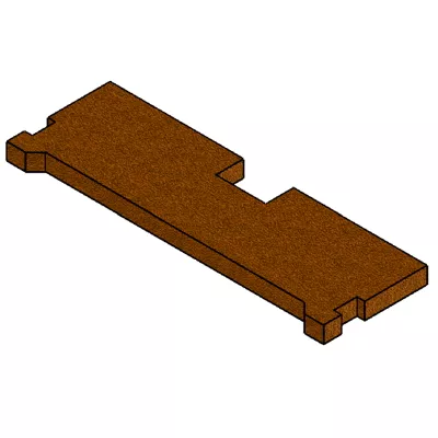 D�flecteur en vermiculite - MCZ (Cadel-FreePoint-Red) R�f.41151403200