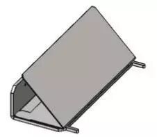 D�flecteur foyer en acier - SUPRA R�f. 31231(STOCK)