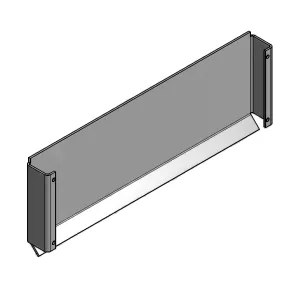 D&eacute;flecteur frontal noir - MCZ (Cadel-FreePoint-Red) R&eacute;f. 4D24014523361