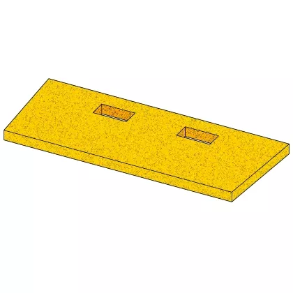 D�flecteur fum�es en Calorite - MCZ (Cadel-FreePoint-Red) R�f.41151100900