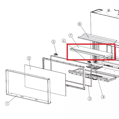 D�flecteur inf�rieur Itaca 120 - LACUNZA r�f. 5041600032