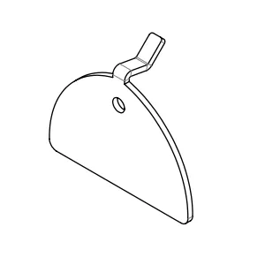 D&eacute;flecteur pellet - MCZ (Cadel-FreePoint-Red) R&eacute;f.41411613530V