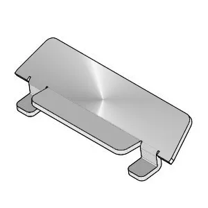 D�flecteur pot de combustion en acier inox AISI 310 L - MCZ (Cadel-FreePoint-Red) R�f.41401067230