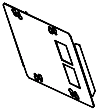 Déflecteur registre fumée - LA NORDICA Réf. 7153542