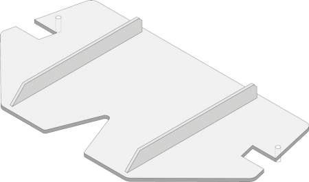 Déflecteur supérieur - HARK Réf. ETRAD0660057