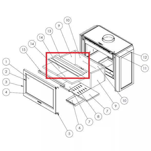 D�flecteur sup�rieur - LACUNZA r�f. 5022300819