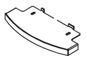 D�flecteur sup�rieur - PALAZZETTI R�f. 895728710