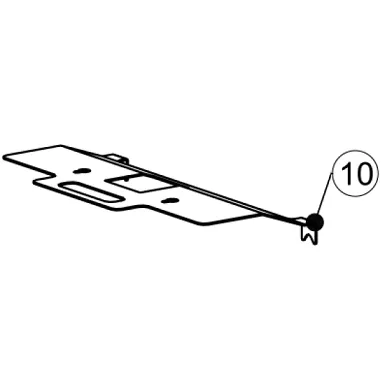 Déflecteur supérieur ARIO / AIKO - SUPRA Réf. FR0200220B