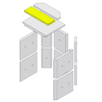 D&eacute;flecteur sup&eacute;rieur avant - HARK R&eacute;f. ETSTO0600042G