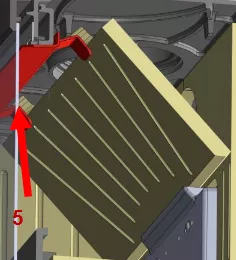 D&eacute;flecteur vermiculite - Godin r&eacute;f. 025333