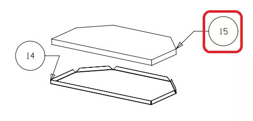D�flecteur vermiculite - SUPRA R�f. 38872